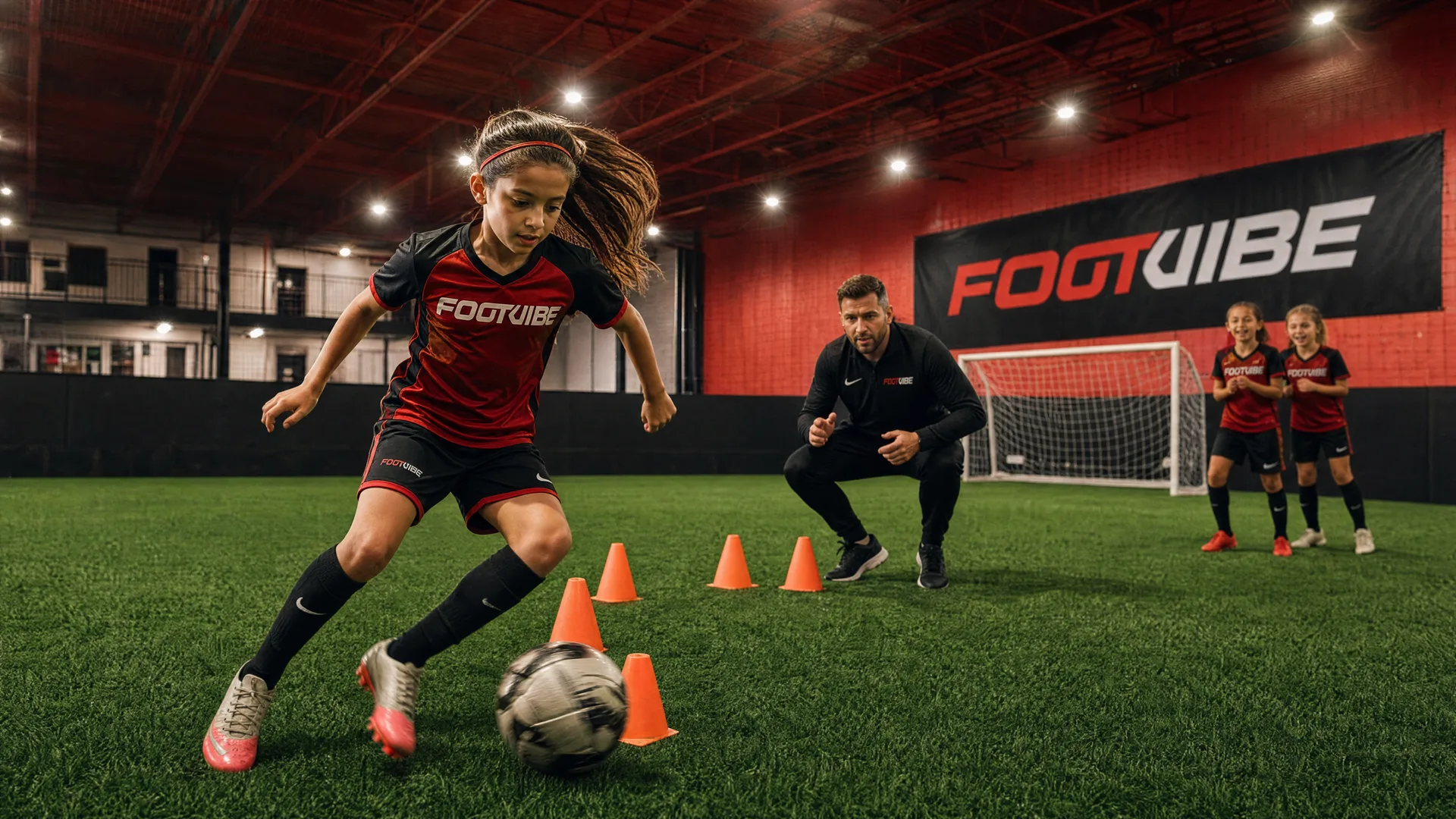 Private soccer lesson with a Revolution Academy coach